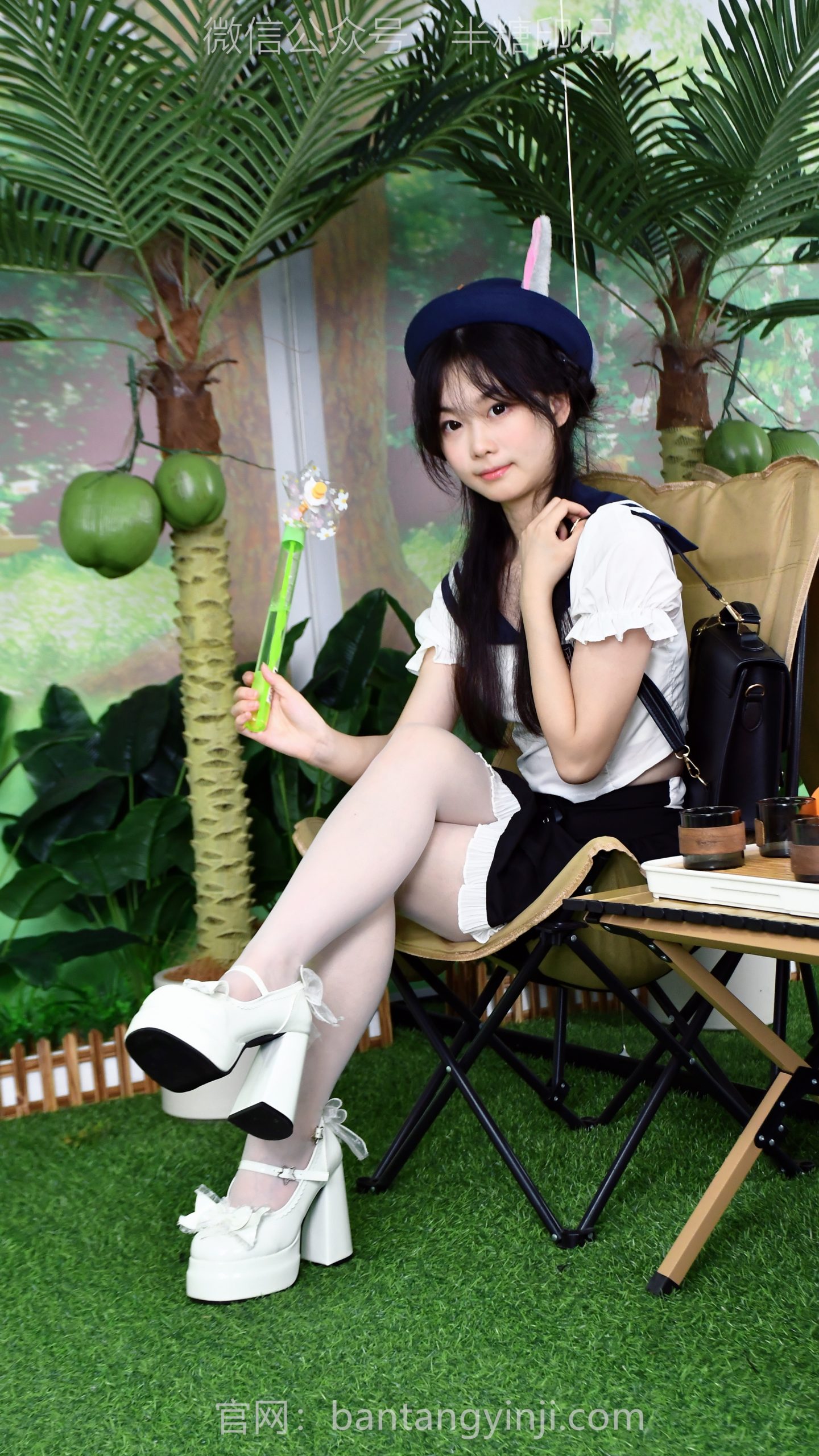 017/蕊蕊~【甜酷兔耳】兔耳少女的露营穿搭日记，用这身可爱活力为你驱散疲惫~