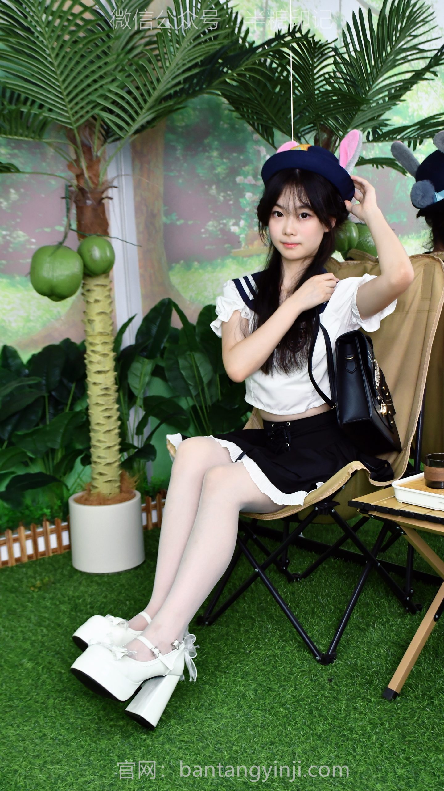 017/蕊蕊~【甜酷兔耳】兔耳少女的露营穿搭日记，用这身可爱活力为你驱散疲惫~
