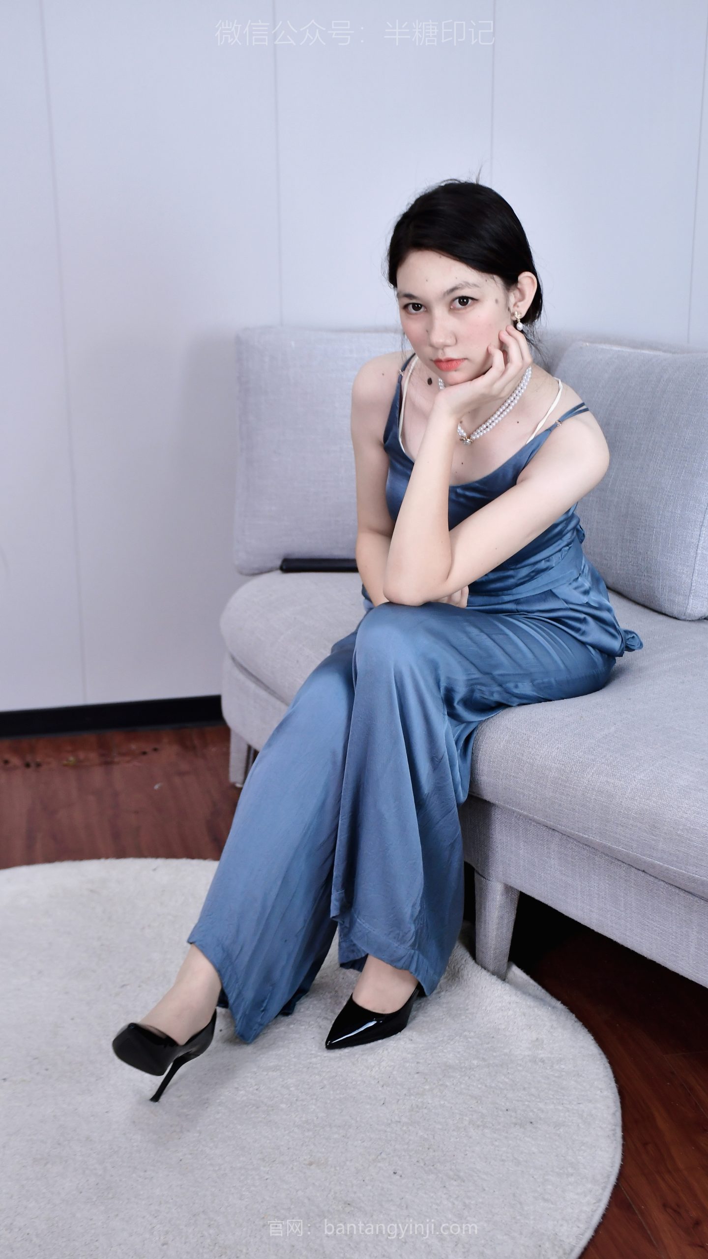 044/盼盼~【蓝调静谧】午后微风里，一抹温柔蓝调，静候懂她的人轻叩时光。